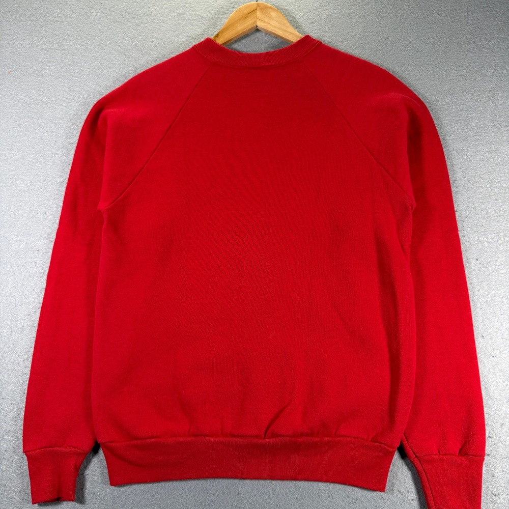 Vintage Disney Snow White Grumpy Sweatshirt R Stanley Screen Stars Red 1988 - Picture 2 of 13